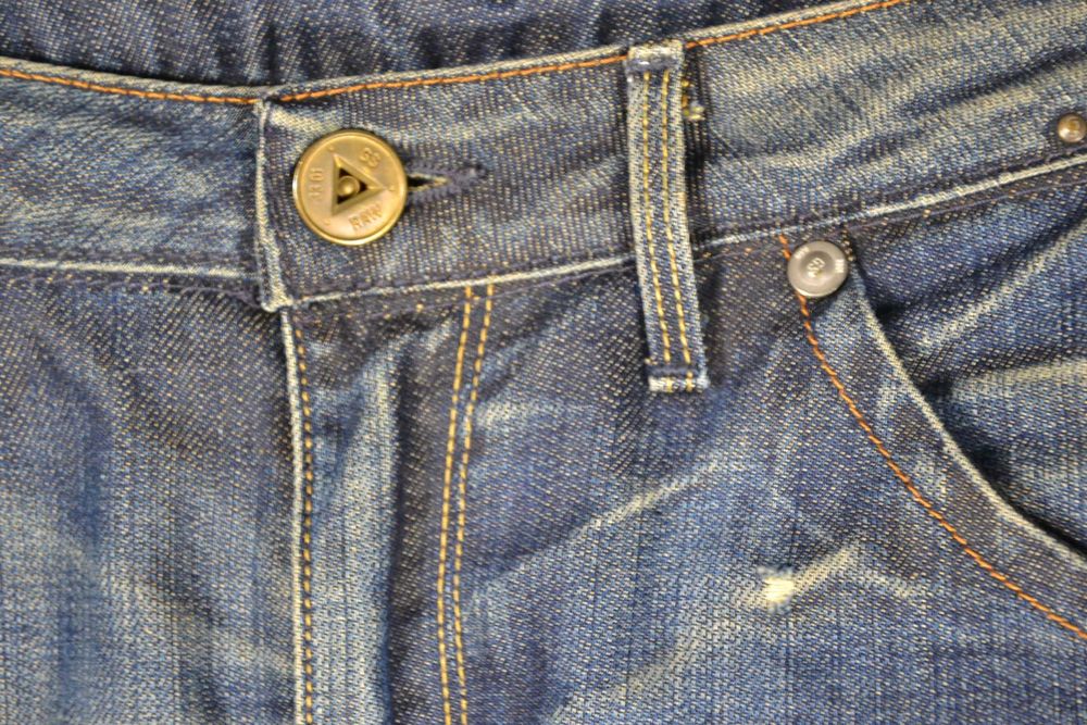 G-star Raw 3301 Jeans Spódnica Damska 29 Oryginalna Bawełna Spódniczka