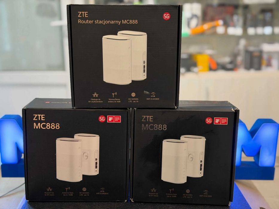 Router ZTE MC888 5G DualBank 2,4GHz 5GHz, WIFI 6 / RATY