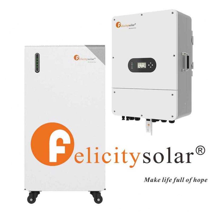 14673,90 zł brutto Zestaw Magazyn energii Felicity 16kWh LiFePO4 + Falownik FelicityESS 20kW Odbiór osobisty w Warszawie lub transport