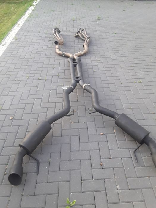 Mustang GT wydech MBRP kolektory american racing