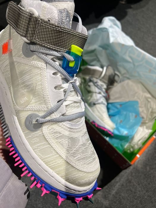 Кроссівки Off-White x Nike Air Force 1 Mid White Оригінал: 4 500 грн ...