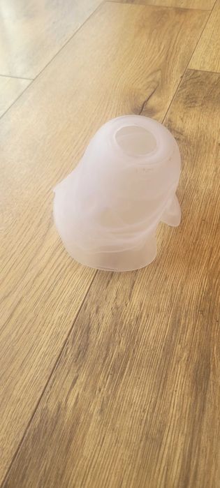 KALIA klosz biały szklany alabaster - E14 kpl. 5szt