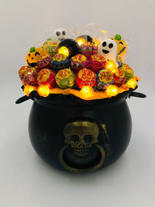 Świecący box halloween