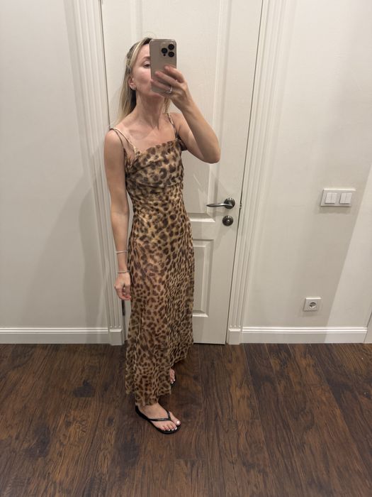 Сукня і боді Zara лео принт