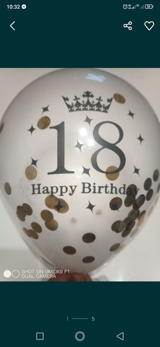 Balony urodzinowe