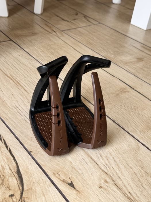 Strzemiona Freejump Soft’Up Lite brązowo-czarne stan bardzo dobry