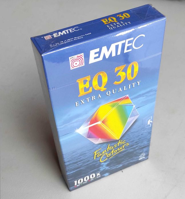 Cassetes VHS - EMTEC - EQ30 - NOVAS ( Ler anuncio)