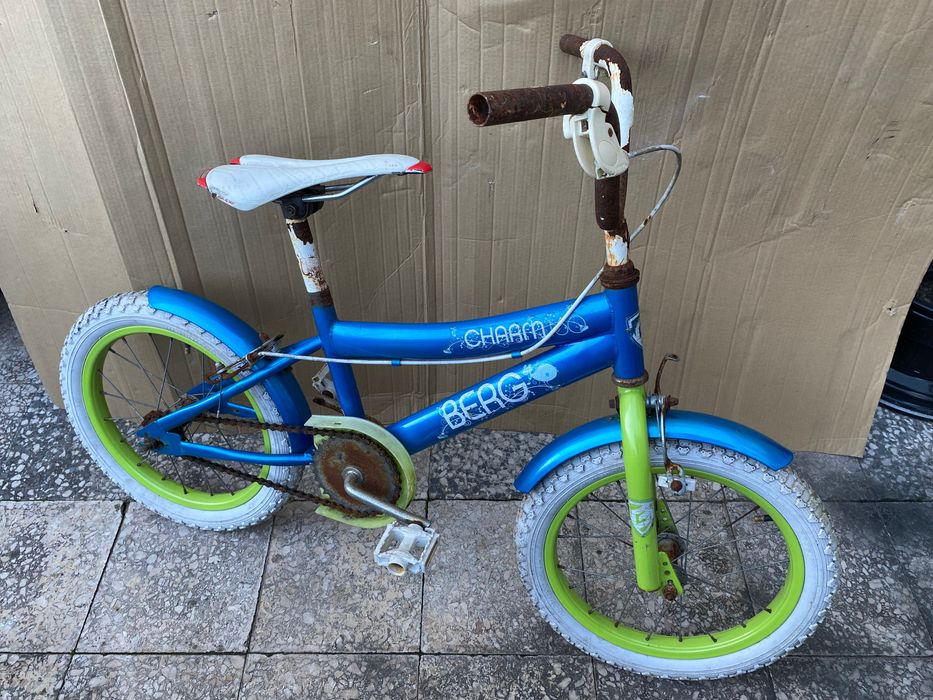 Bicicleta Berg charm roda 16 para trike