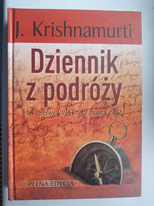 książka Dziennik z podróży – Jiddu Krishnamurti
