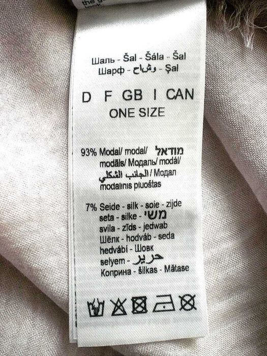 Szalik z jedwabiem Monari