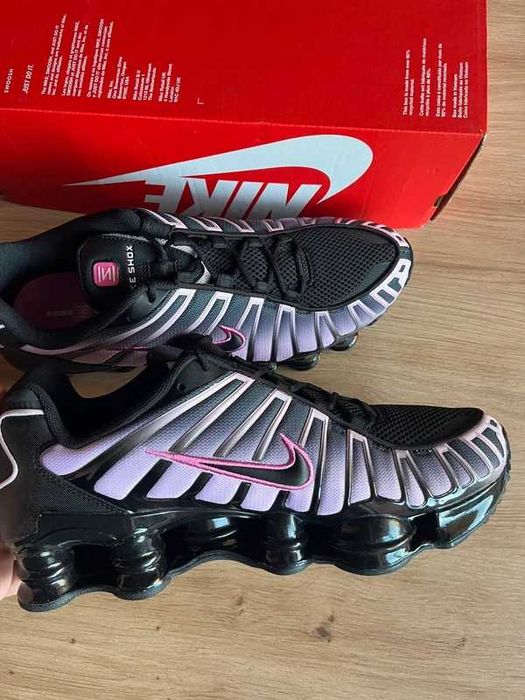 Nike Shox TL Black Playful Pink r.41