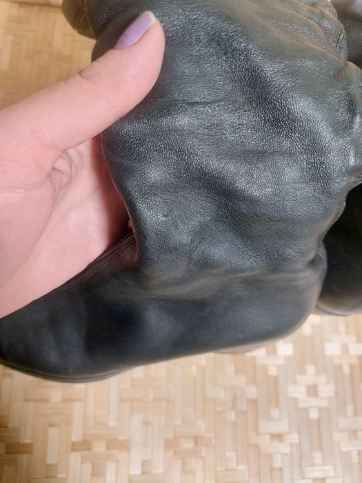 Чоботи зимові шкіряні на хутрі 39 розмір