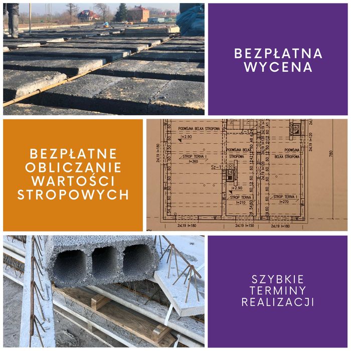 Kompletne stropy Teriva - wysoka jakość, cena producenta