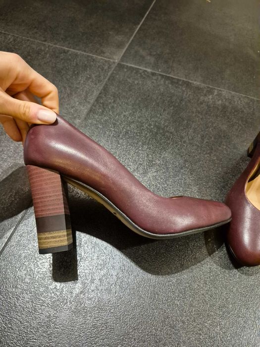 Czółenka damskie Kordel skóra  rozm.40