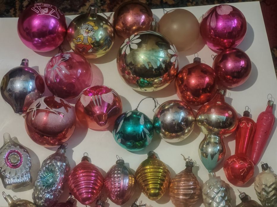 Ёлочные игрушки СССР