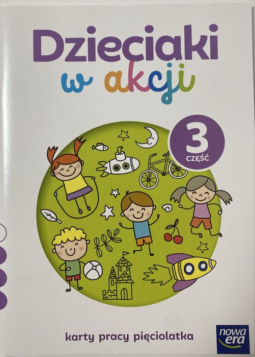Dzieciaki w akcji. Karty pracy cz. 4. NOWA ERA.