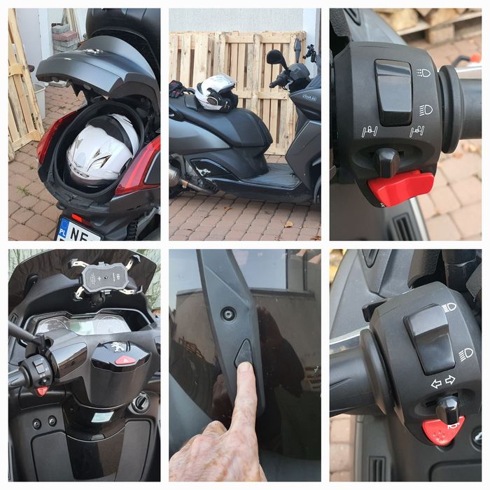 Skuter PEUGEOT METROPOLIS 400, 5.5 tyś. wyposa. GRATIS na prawko B