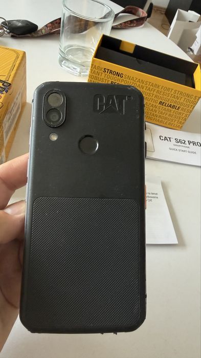 Telefon Cat S62 Pro nie włacza się