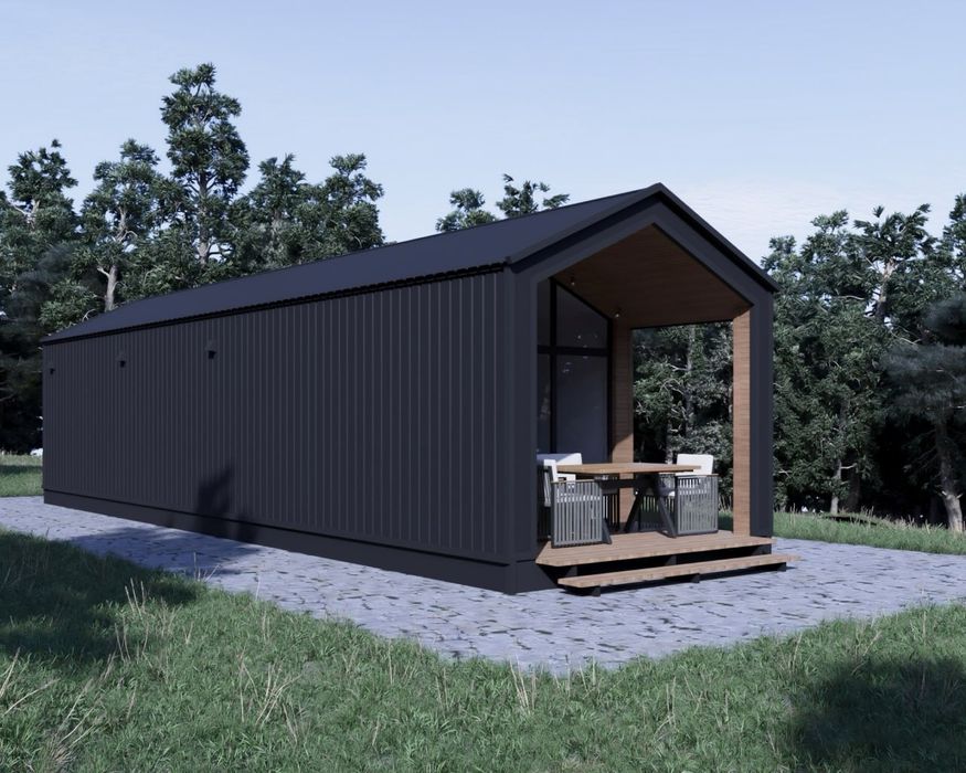 ЗАБУДОВНИК каркасні модульні будинки. Модульний будинок. Маф. Кіоск