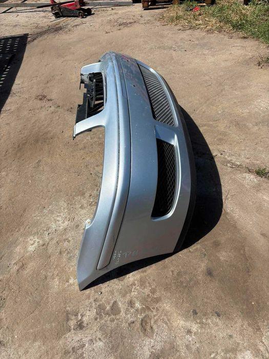 vw volkswagen polo 6n2 6n lift fl zderzak przód przedni srebny