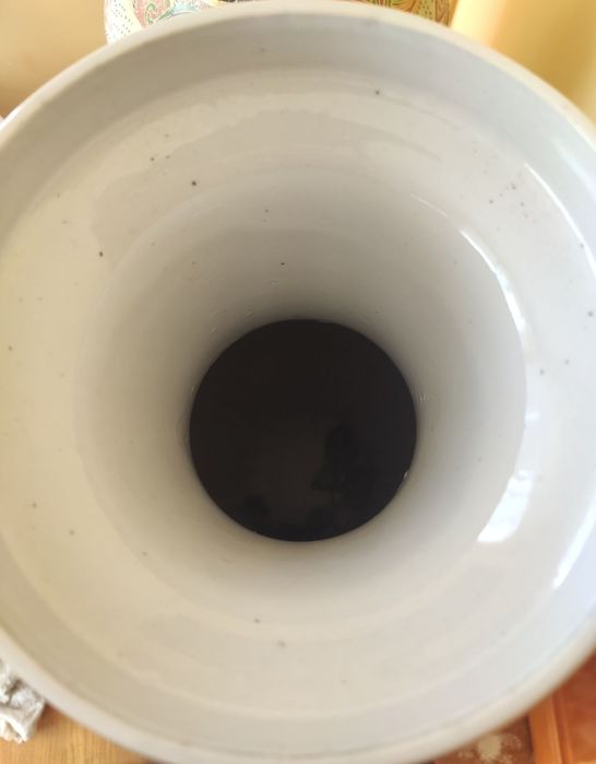 Велика інтер'єрна китайська ваза, порцеляна, золочення, 60 см