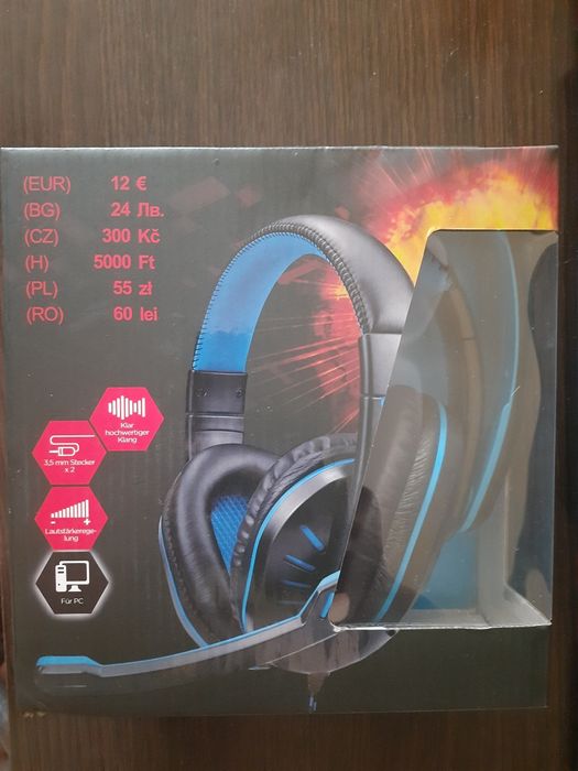 Наушники с микрофоном проводные