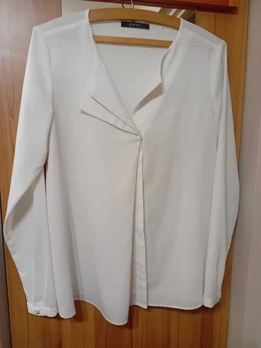 Piękna biała bluzka Esprit rozmiar XS