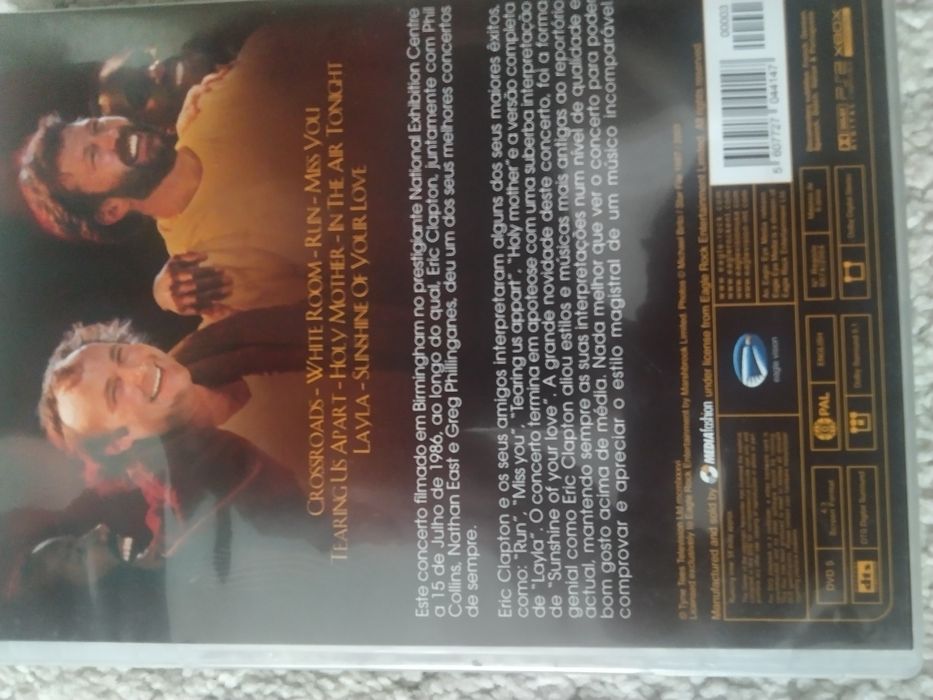 DVD Eric Clapton and friends