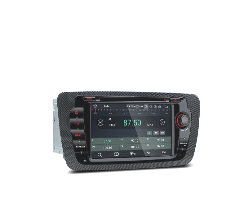 AUTO RADIO GPS LCD TÁCTIL 7" PARA SEAT IBIZA 6J MK4 ANDROID 12 CARPLAY