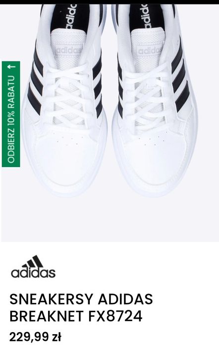 Adidas snickersy damskie-40