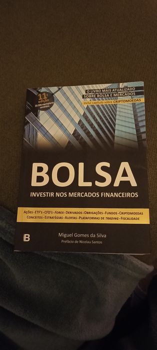 Livro BOLSA investir nos mercados financeiros