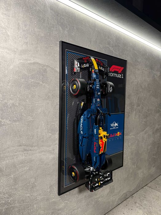 Металева Рамка для LEGO Technic F1 Oracle Red Bull Racing RB20 (42206)