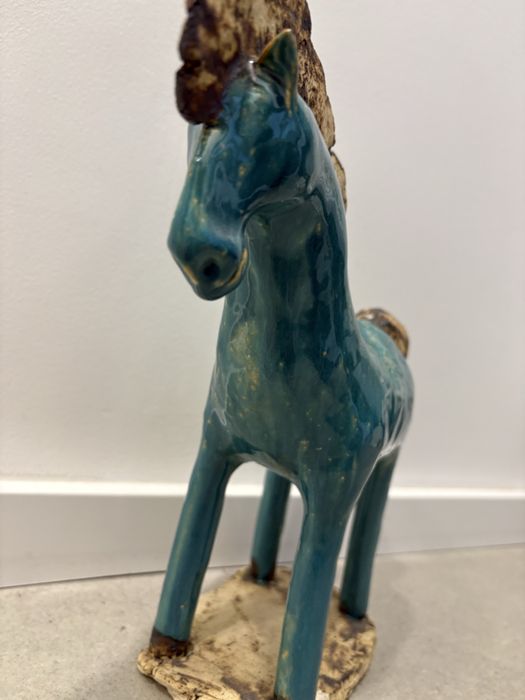 Koń ceramiczny figurka