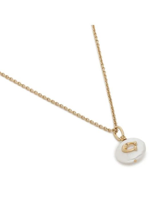 Намисто Coach Signature Coin Pearl золотого кольору
Оригiнал!
