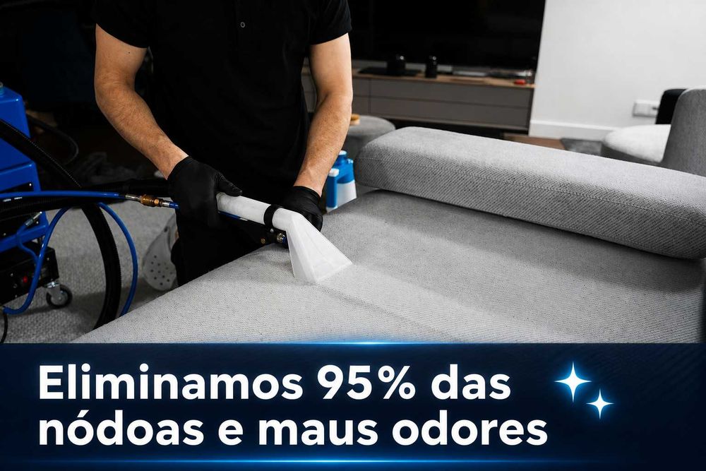 Limpeza Profissional de Estofos, Sofás e Colchões — Lisboa