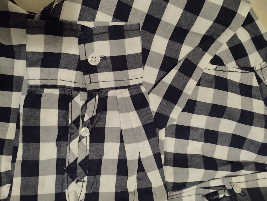 Koszula w kratę 164 cm