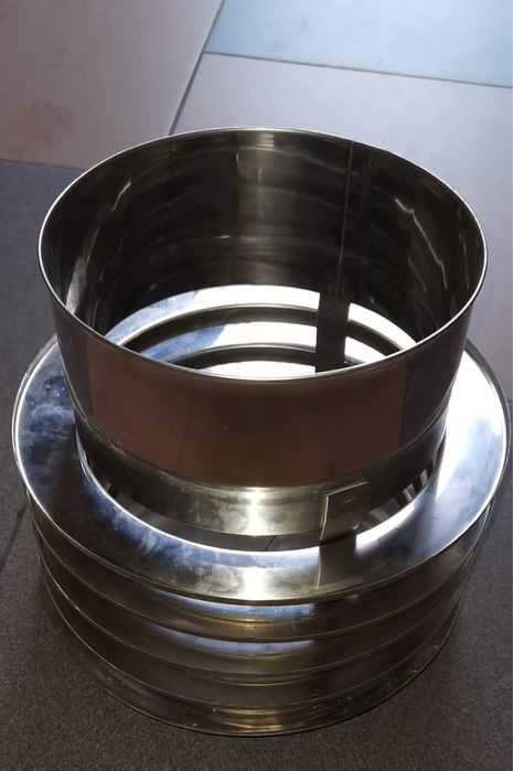 Chapéu inox diâmetro 200