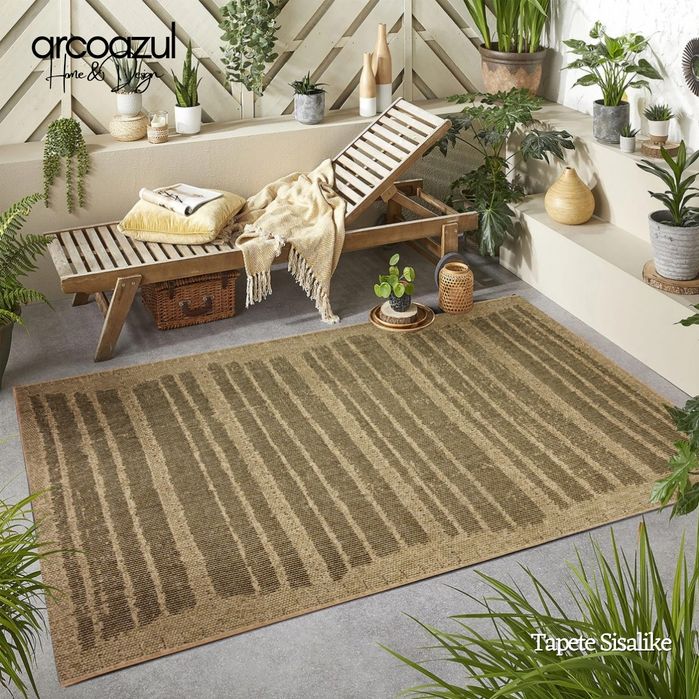 Tapete Sisalike - Interior e Exterior- Varias medidas By Arcoazul