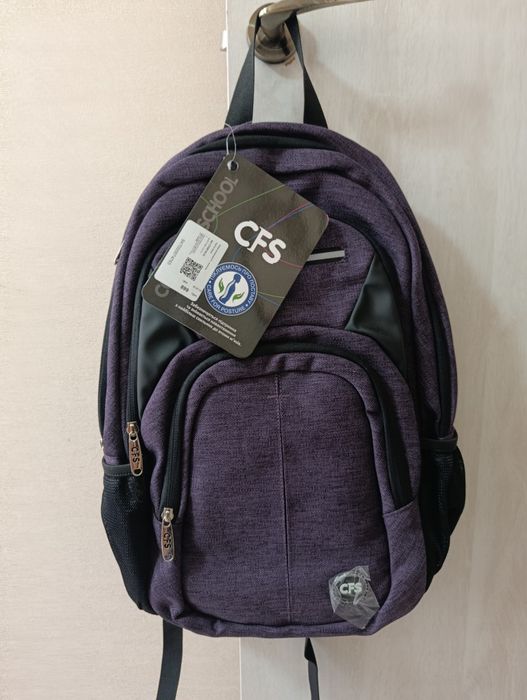Ортопедичний молодіжний рюкзак фіолетовий Cool For School,сумка для взуття Kite