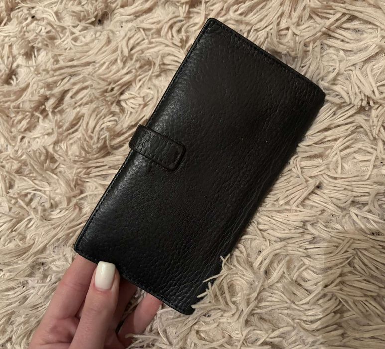 Кошелек гаманець натуральная кожа стиль Хермес Hermes