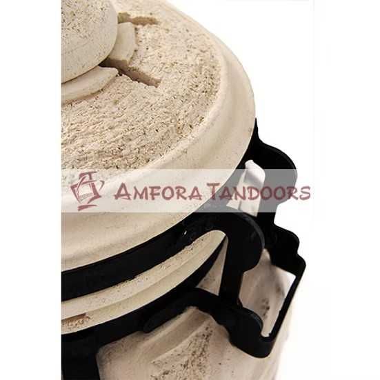 Piec TANDOOR Tandoori Tandyr model HUNTER Z ZAWIASEM grill ogrodowy