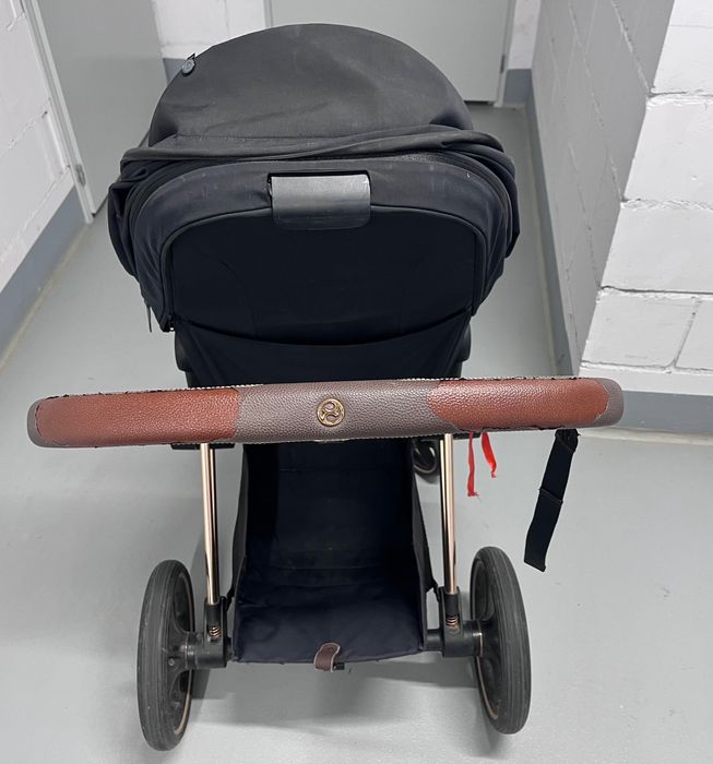 Cybex Priam 4.0 sepia czarny rose gold 2w1