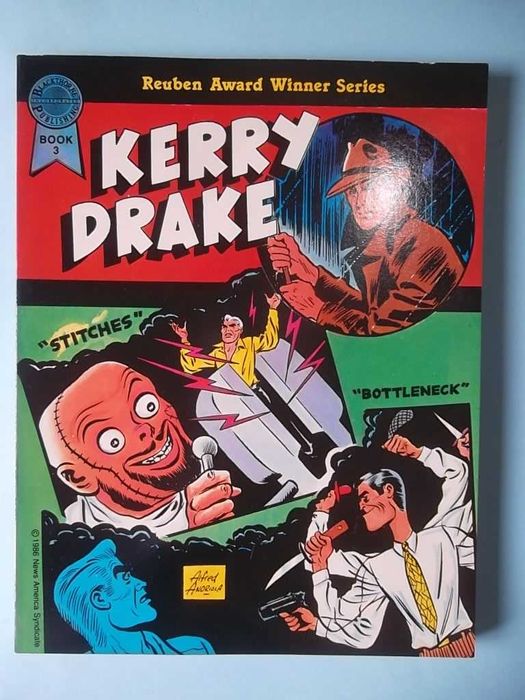 KERRY DRAKE - Alfred Andriola - 4 volumes, BD clássica de 1943 a 1946