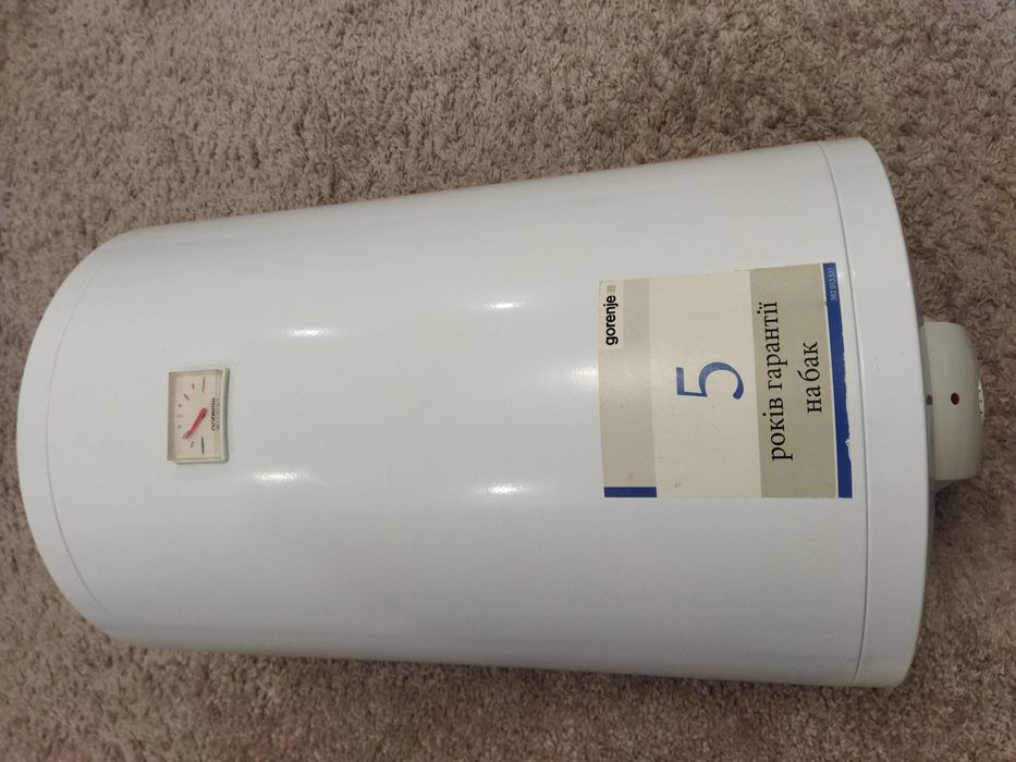 Бойлер gorenje на 80 літрів в робочому стані