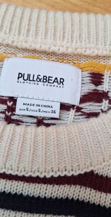 Sweter męski Pull&Bear rozm S
