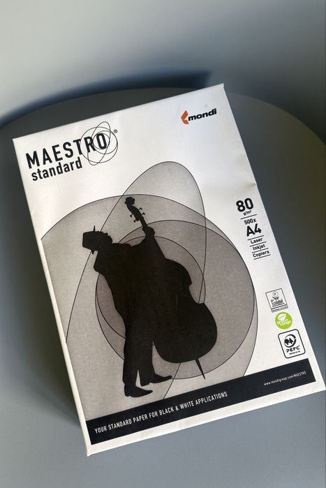 Бумага А4 Maestro Standart/ Папір