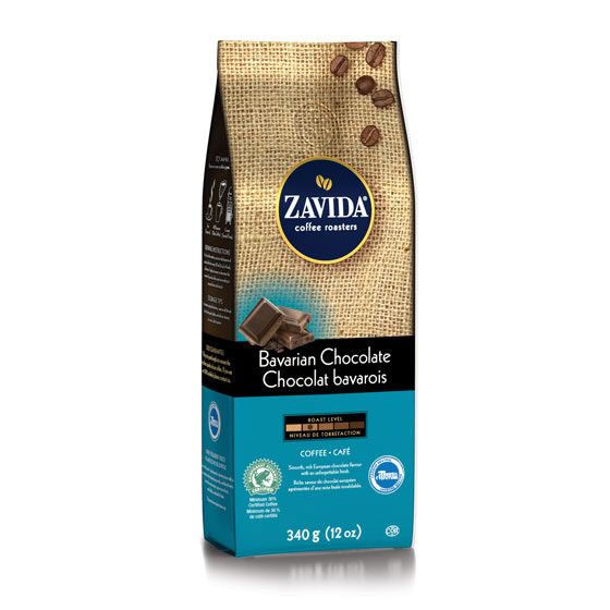 Кава Zavida Bavarian Chocolate "Баварський Шоколад" Обсмаження Середнє