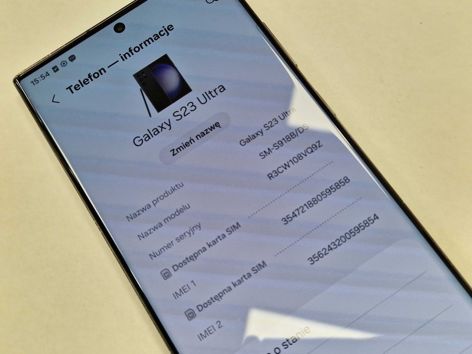 Samsung Galaxy S23 Ultra Dual SIM/ 12GB/ 512GB/ Phantom Black/ czytaj uważnie opis