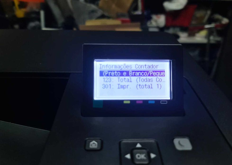 Impressora Canon i-Sensys LBP722Cdw tinteiros a 100%