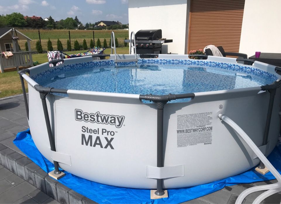 Basen ogrodowy Bestway Steel Pro Max 305x76 cm ogród relaks wiosna